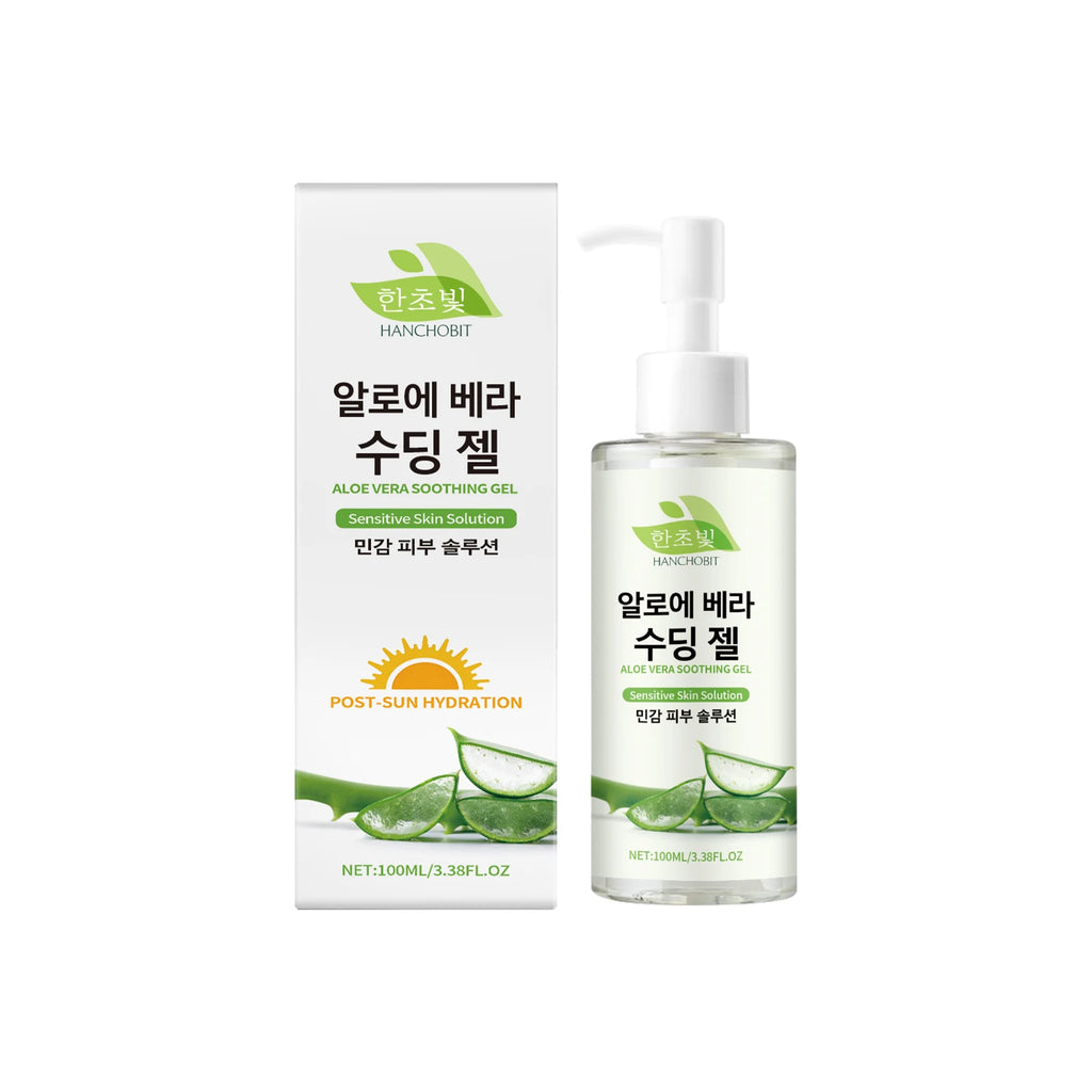 Hanchobit Aloe Vera Soothing Gel – Deep Hydration Moisturizer Aloe Vera Gel Oasis Select 100ml