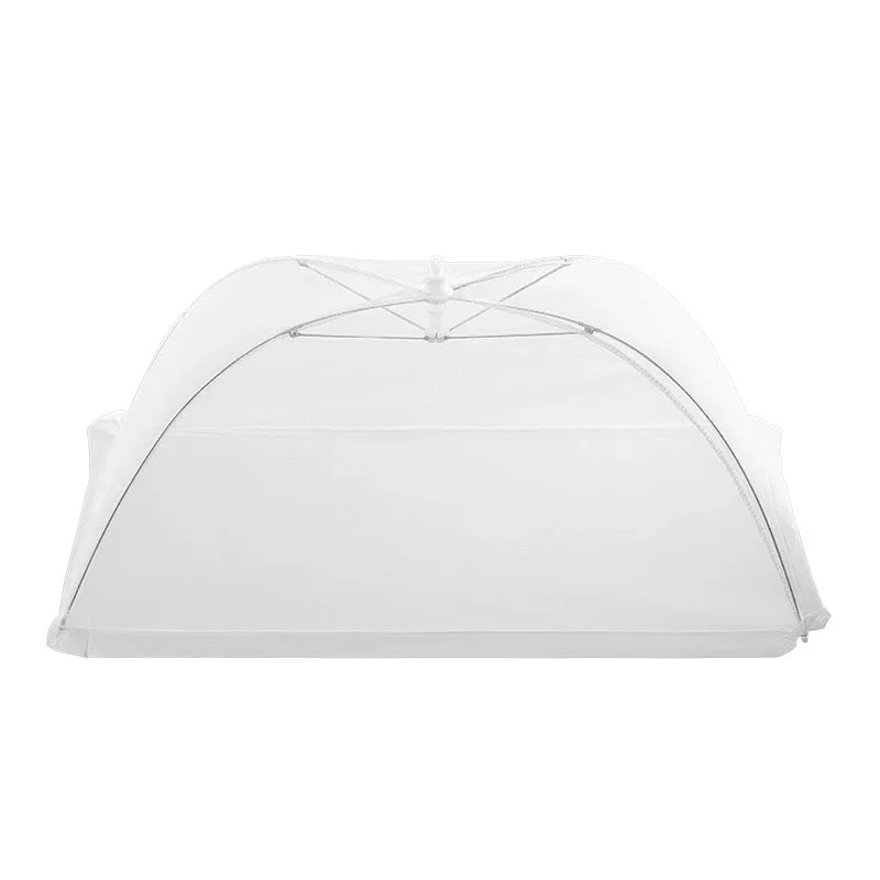 1PC Dining table cover vegetable cover home foldable table cover new dust and fly proof Oasis Select White 43x43x22cm