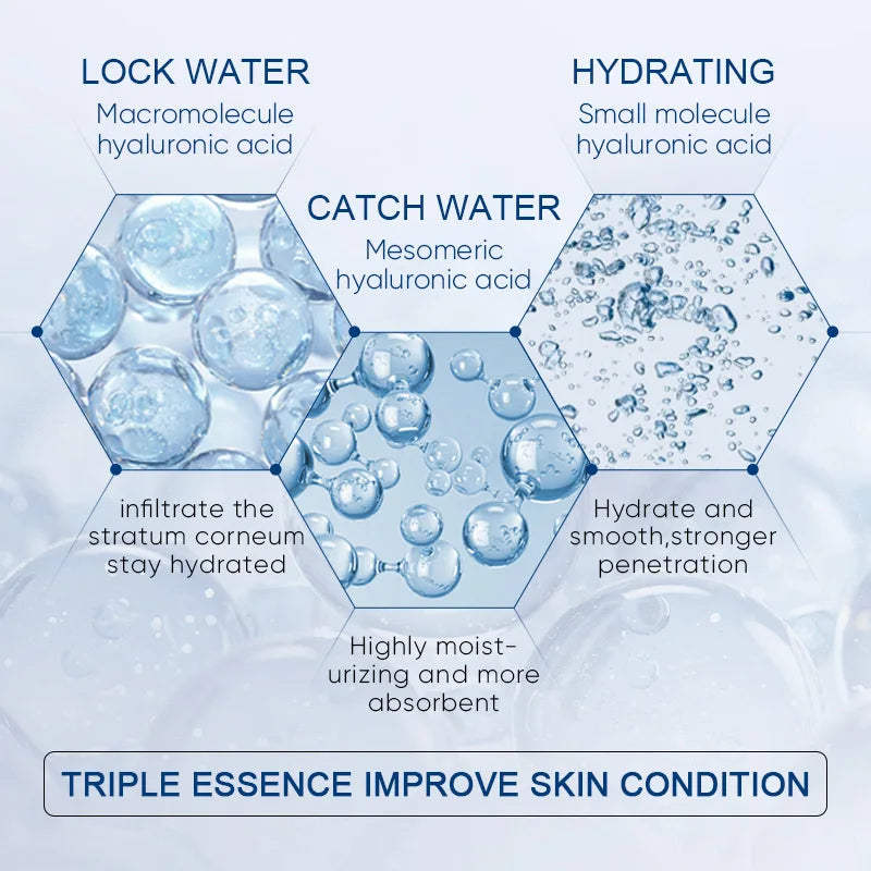 Hyaluronic Acid Ampoule Essence – 7x2ml Hydrating Face Serum Face Serum Ampoule Oasis Select