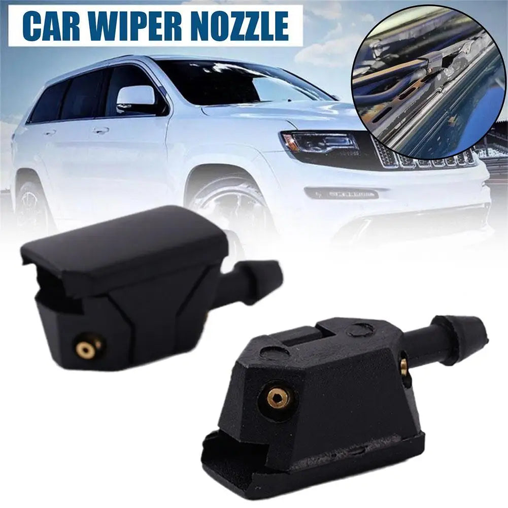 Universal Car Windscreen Washer Wiper Blade Water Spray Jets Nozzles Mounted Onto 8mm 9mm Arm Adjusted 4 Way Upgrade Oasis Select
