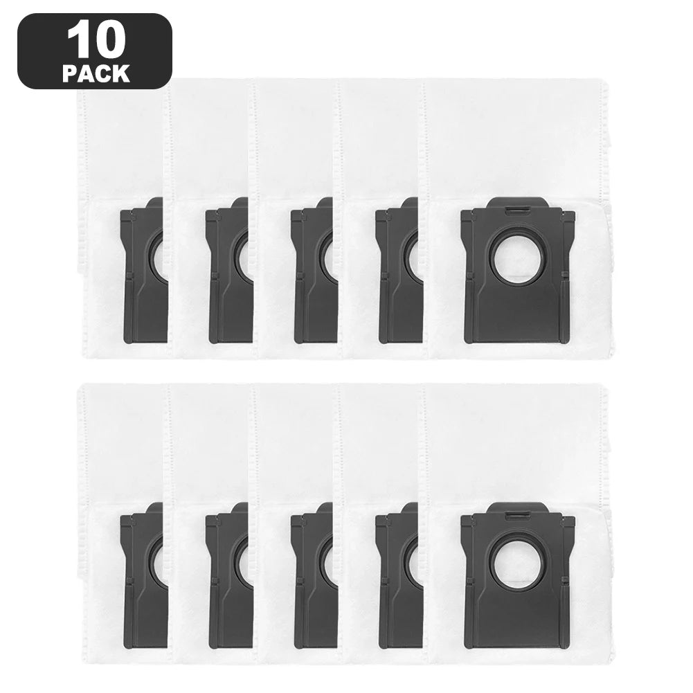 Replacement Dust Bag For Mova Mobius 60 Robot Vacuum Cleaner 4/10Pcs Disposable Non Woven Fabric Filter For Auto Empty Station Oasis Select 10 PACK
