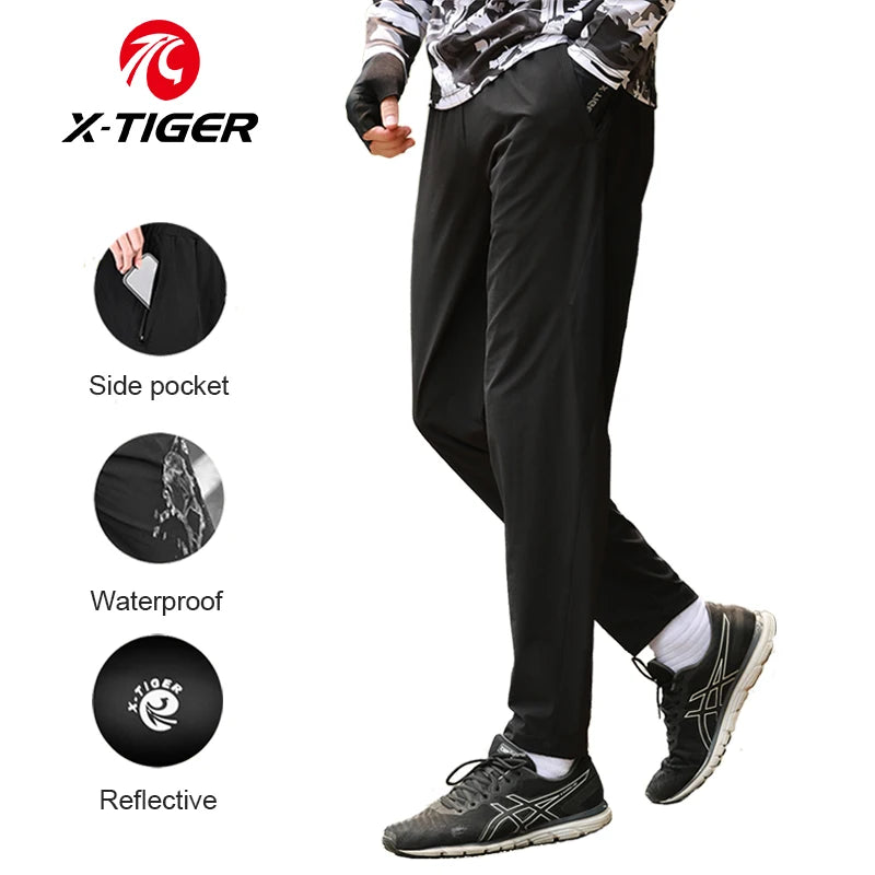 X-TIGER Cycling Pants Waterproof Quick Drying Sports Pants UV Proof Outdoor Hiking Camping Climbing Cycling Trousers Oasis Select