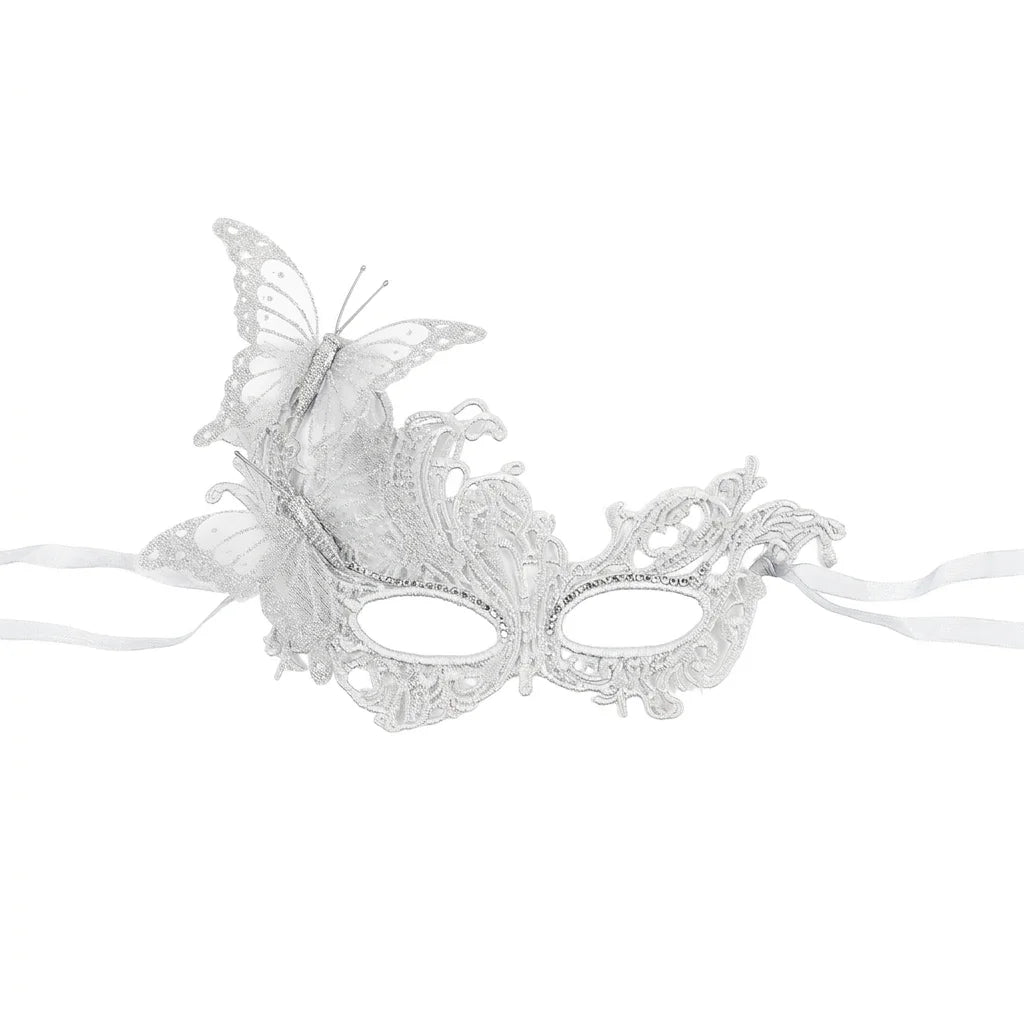Butterfly Lace Half Face Mask | Masquerade & Cosplay