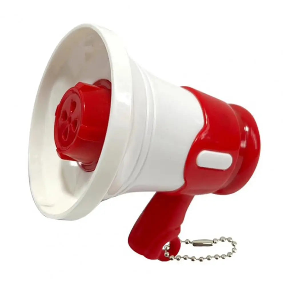 Mini Megaphone Toy Bead Chain Loud Bullhorn Keychain Pendant Toddlers Oasis Select Red 1