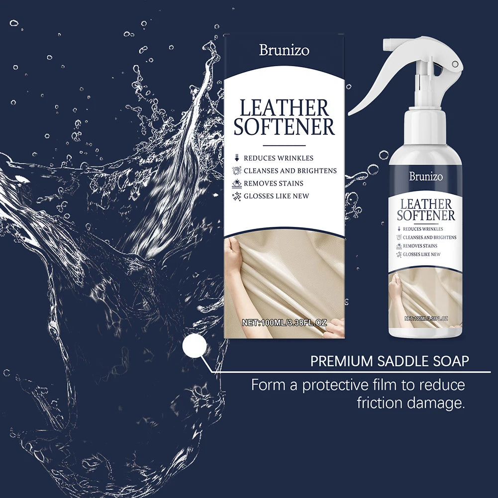 Premium Leather Conditioner & Softener – Moisturizes 100ml