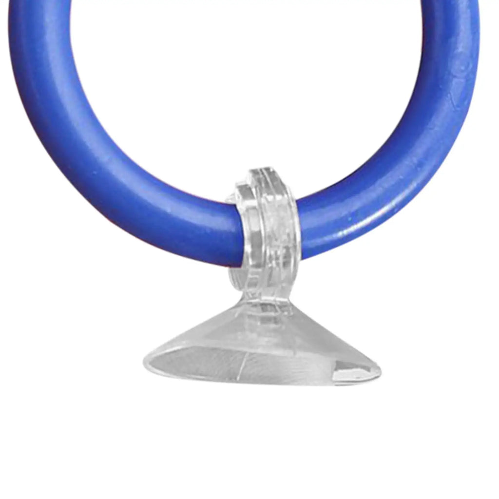 2Pcs Fish Training Ring Suction Cup Fish Tank Feeding Ring Fish Tail Toy Betta Training Circle Fish Tank Decorative Enrichment Oasis Select