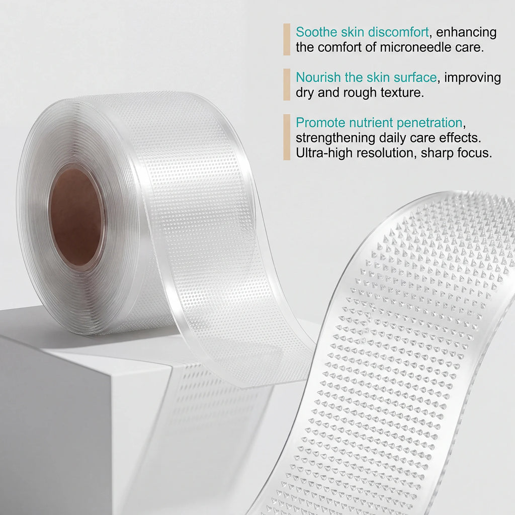 Microneedle Silicone Body Care Patch 4cm×150cm | Breathable