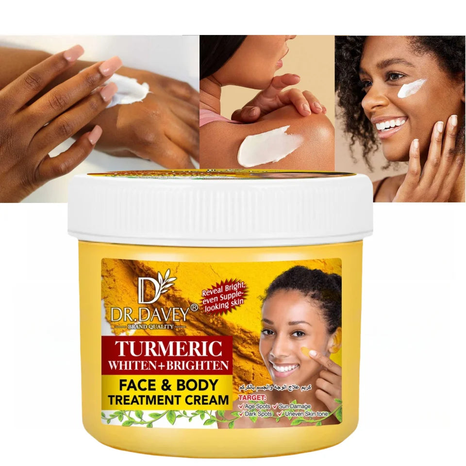 DR.DAVEY Turmeric Body Lotion 300ml – Non-Greasy Moisturizer