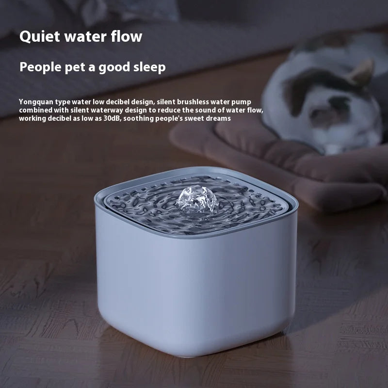 The Cat Water Dispenser Automatically Filters Flowing Fresh Water and Is A Large-capacity Intelligent Dog Pet Water Dispenser Oasis Select