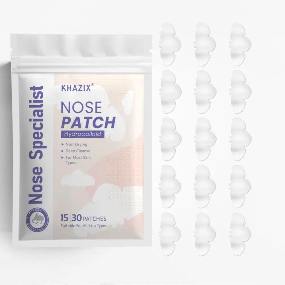 Hydrocolloid Nose Patches – Pore Cleansing Blemish Strips 15/30Pcs