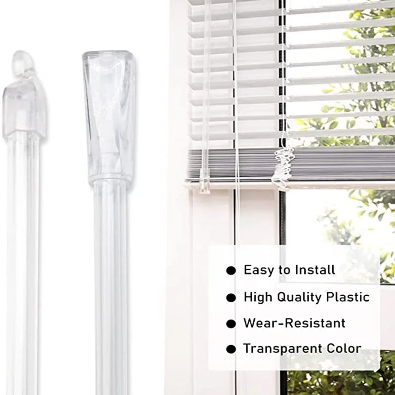 Acrylic Vertical Blind Wand 12" & 17" Replacement Tie Rod