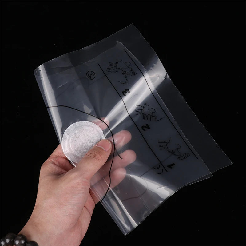 30PCS Disposable Portable Breathing Mask CPR Training First Aid Resuscitator Mask CPR Face Shield Roll Rescue Kit Tool Oasis Select