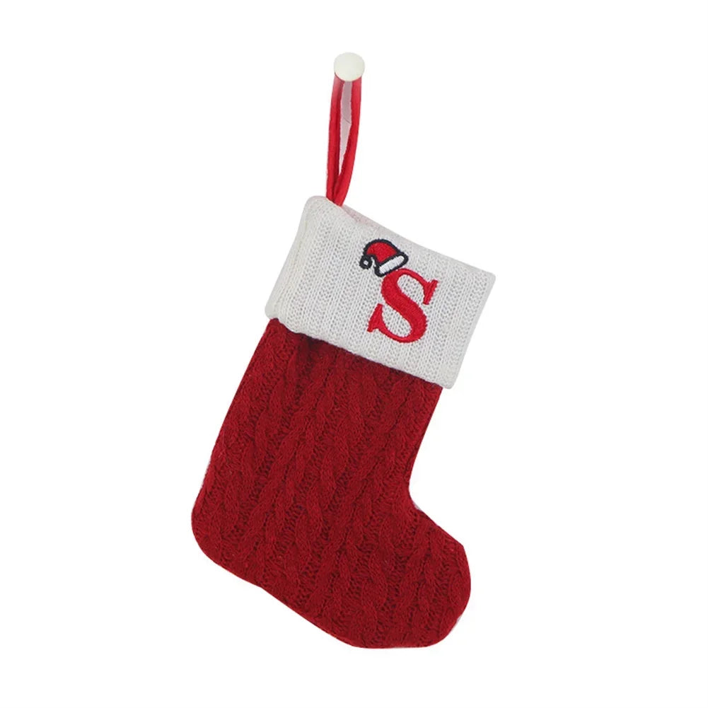 Xmas Socks Christmas Stocking High Capacity Decorations Red White 2022 Christmas Decorations Socks Merry Christmas Oasis Select S China Mainland