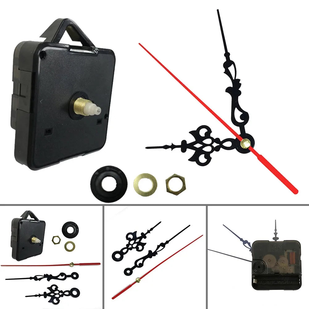 Quartz Clock Movement Mechanism Hands Wall Decoration Repair Tool Parts Kit Silent DIY Clock Parts With Needles Oasis Select