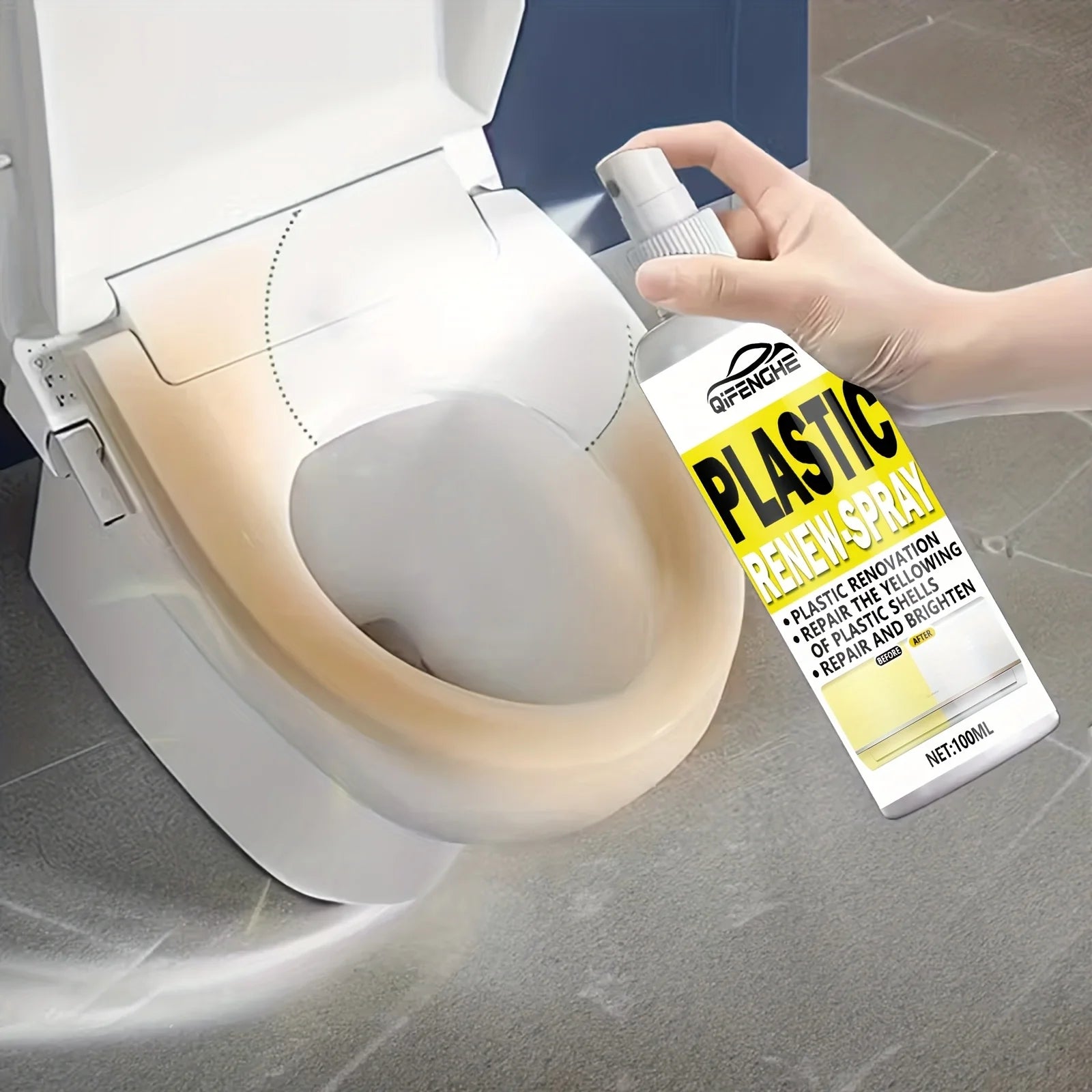 Plastic Yellowing Remover – Appliance Panel Oxidation Agent Plastic Restoration Cleaner Oasis Select