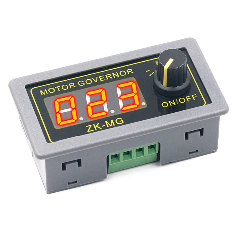 1pc DC 5-30V 12v 24v 5A DC Motor Controller PWM Adjustable Speed Digital Display Encoder Frequency MAX 15A ZK-MG Oasis Select