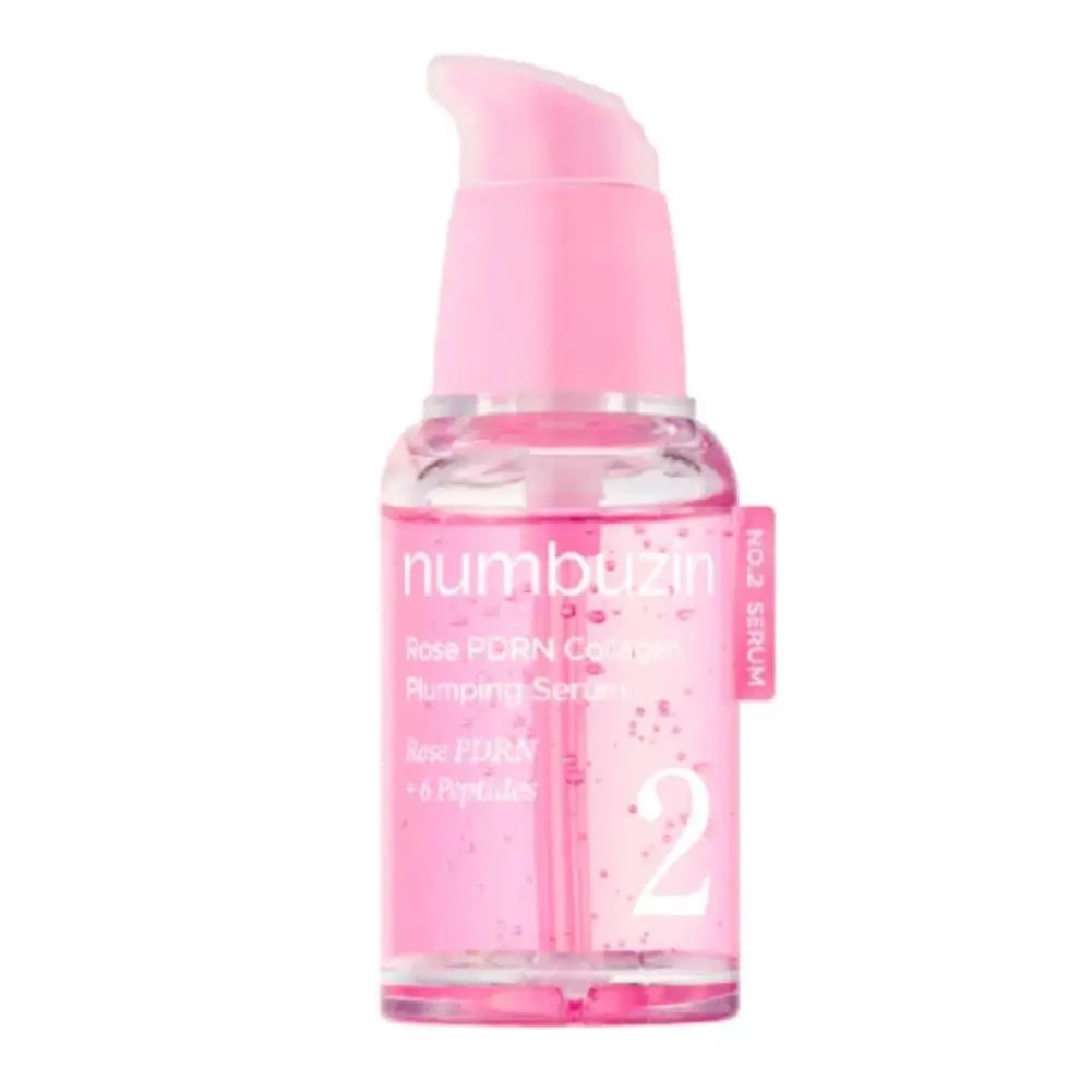 numbuzin Serum Set (No.2/3/4) - Rose PDRN/Blue Bio-Retinol/Ceramide AHA, Plumping Pore-Refining Exfoliating Facial Serums Oasis Select Rose PDRN collagen
