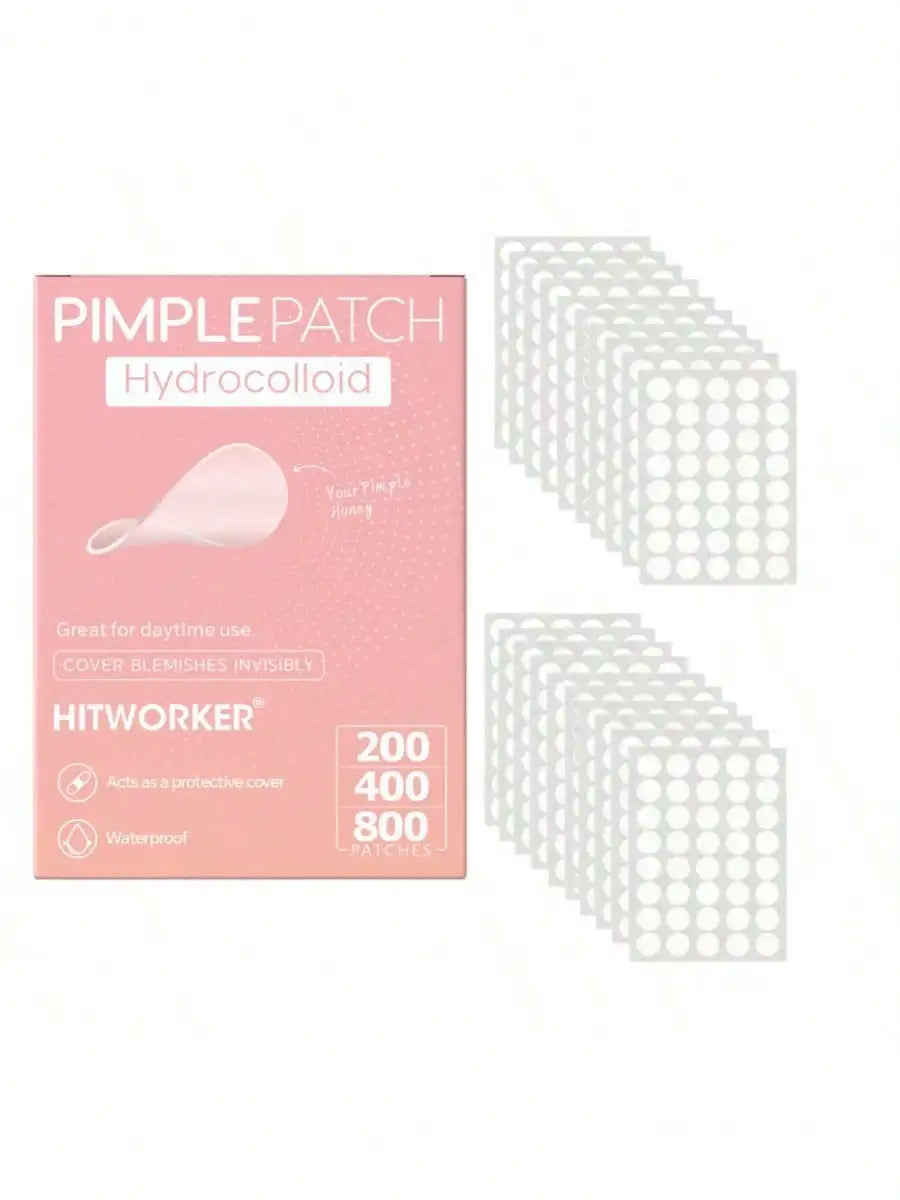 800/400/200pcs Colloidal Acne Patch - Alcohol free, odorless, effectively covers acne patches, suitable for all skin types Oasis Select 800pcs