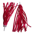 25cm Long Bicycle Handlebar Tassels Bike Handlebar Decoration Accessories Scooter Decorations Compatibility With Bikes Oasis Select red