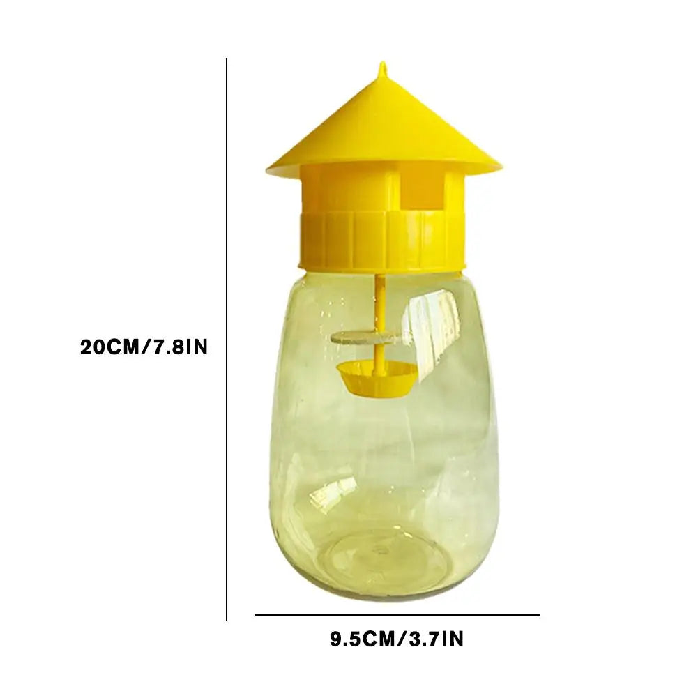 Plastic Fruit Fly Trap Killer Drosophila Trap Anti Fly Fruit Fly Killer Catcher Orchard Insect Trap Pest Control Tool 1-20pcs Oasis Select