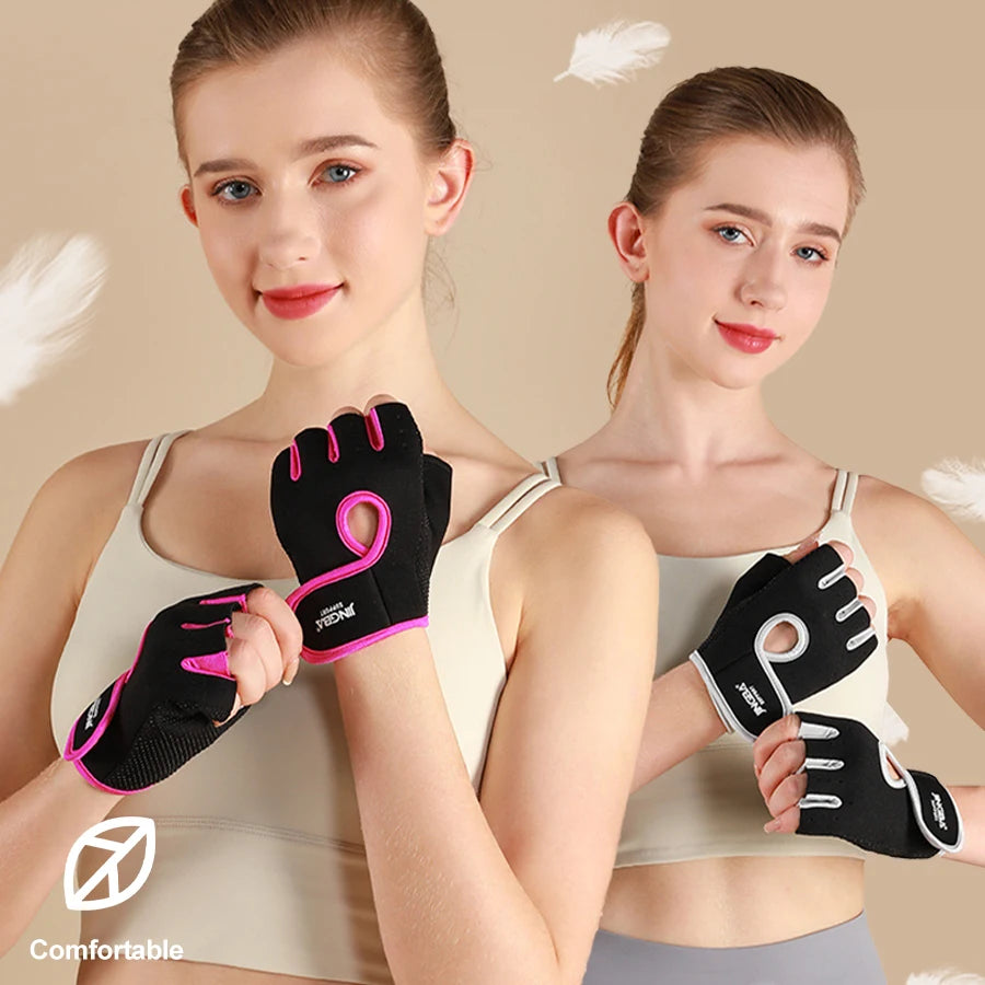 Gym Gloves Fitness Weight Lifting Gloves Body Building Training Sports Exercise Cycling Sport Workout Glove for Men Women Oasis Select