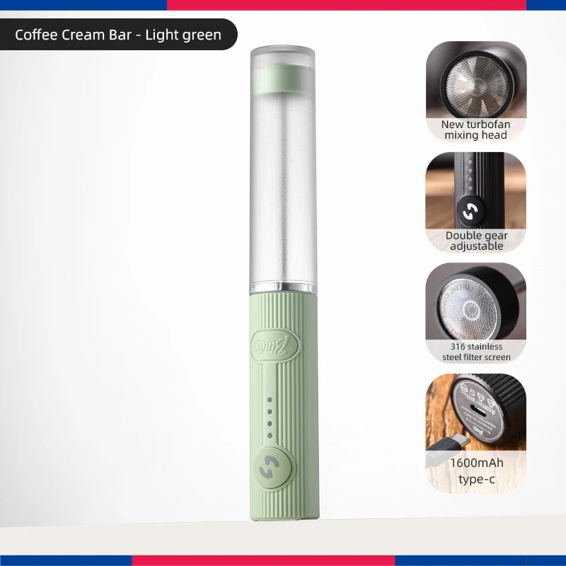 GUOHE Electric Milk Frother & Coffee Whisk | Mini Foamer