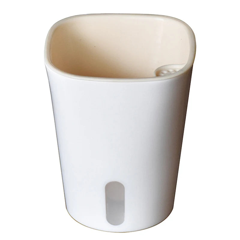 Automatic Self Watering Flower Plants Pot Irrigation Gardening Flower Pots Oasis Select White