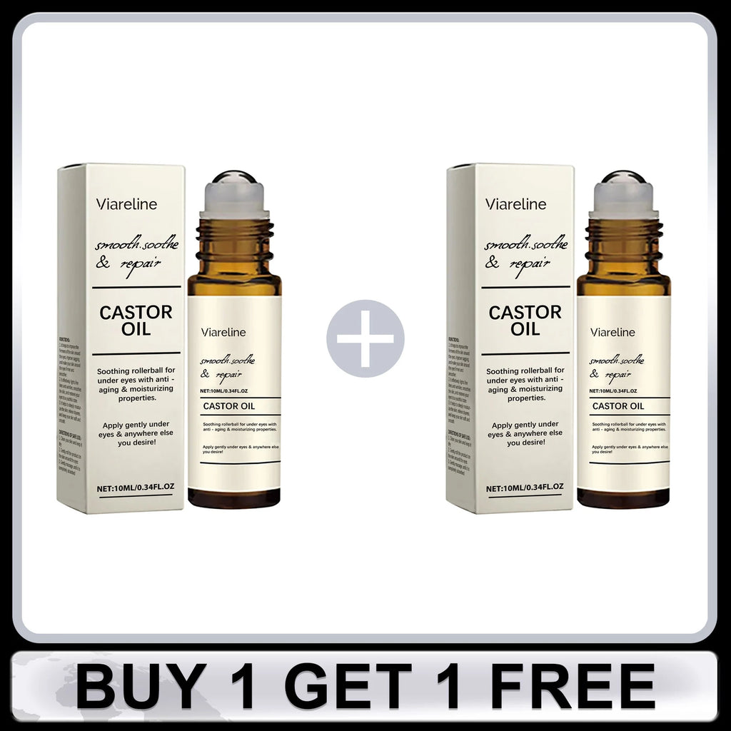 Viareline Castor Oil Eye Serum – Brighten & Firm 10ml
