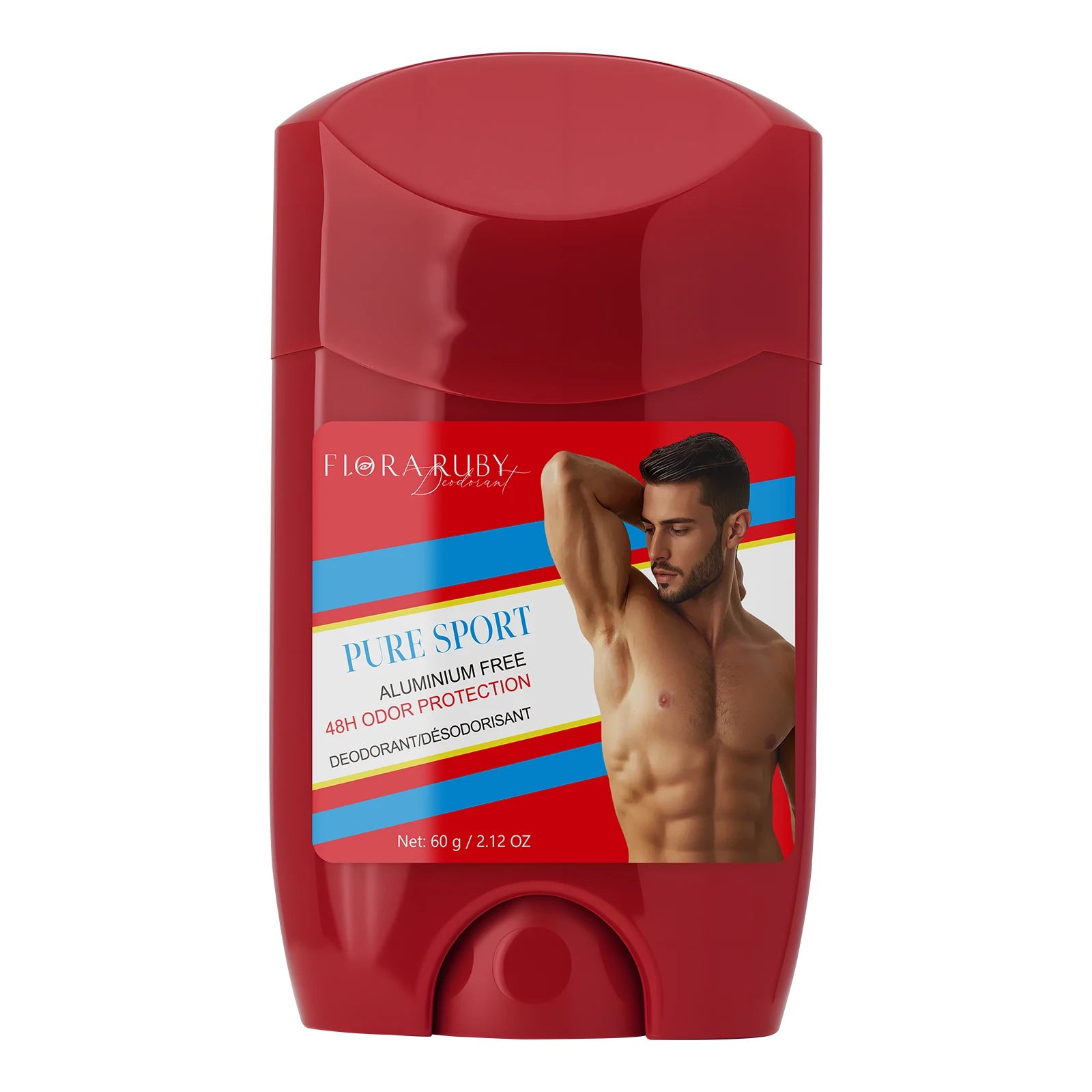 Men Sports Body Deodorant Stick Anti Sweating Keep Drying Lasting Fragrance Remove Armpit Odor Underarm Refresh Sticks Refresh Oasis Select trial size PURE SPORT-60g