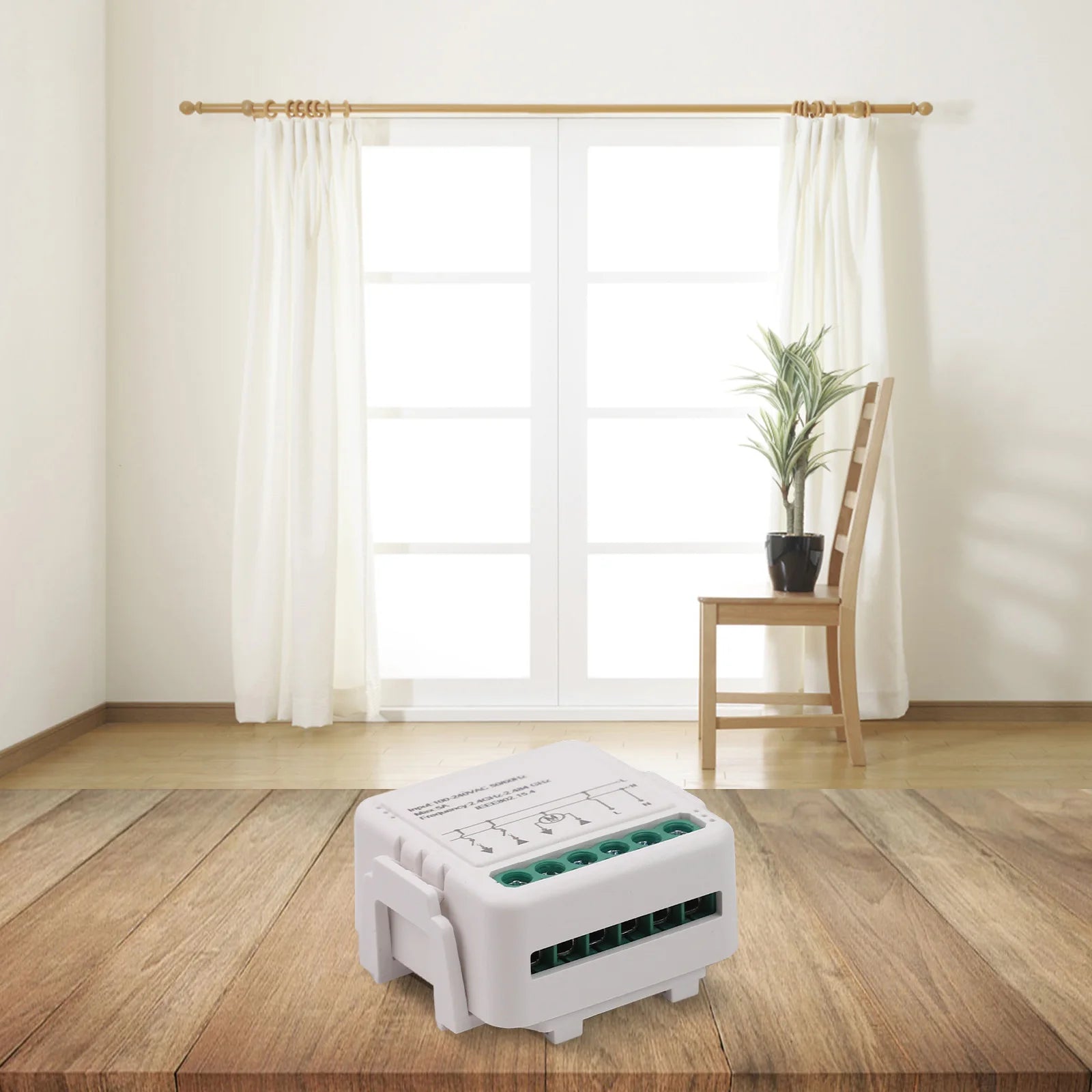 Convenient App Control Voice Control Timer Schedule For ZigBee Smart Shutter Switch Module for Simple Curtain Management Oasis Select