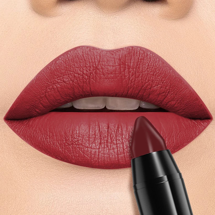 KAFURUX Matte Velvet Lipstick Pen – 15 Shades | Waterproof