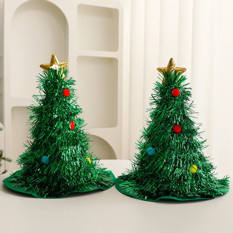 Magic Christmas Tree Hat Christmas Decoration Gift Headwear Oasis Select