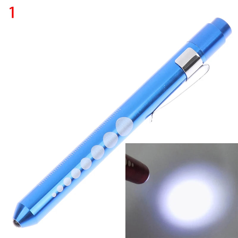 Oral Xamination Pen Light, Pen Flashlight, Pupil Examination Pen Light, Medical Pen Light With Pupil Gauge And Ruler Oasis Select MR-02