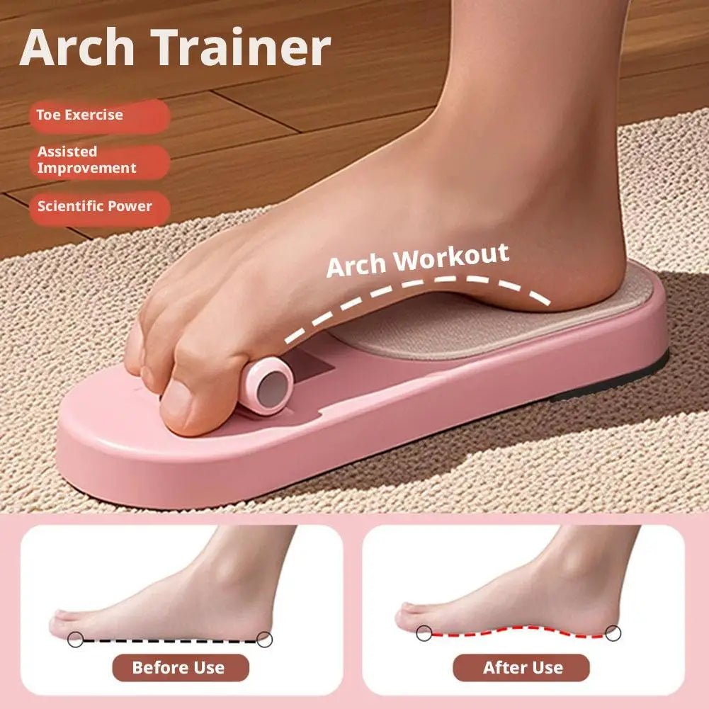 Portable Foot Arch Trainer for Home and Gym, Adjustable Flat Foot Corrector,Plantar Fasciitis Relief- Arch Support Strengthener Oasis Select