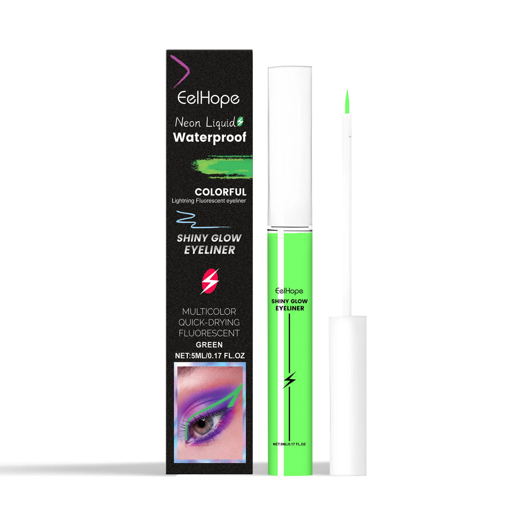 Eye Shadow Palette Shiny Glow Waterproof Eyeliner Pencil Set Long Lasting Makeup Kit For Smudge Proof Daily Party Beginners Oasis Select 07