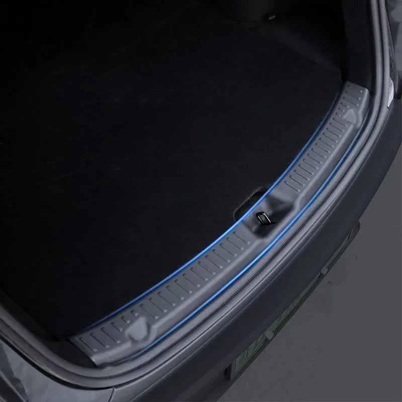 Cargo Threshold Sill Cover For New Tesla Model Y Launch 2025 TPE Rear Trunk Door Sill Protector Trunk Guards Rear Bumper Guards Oasis Select