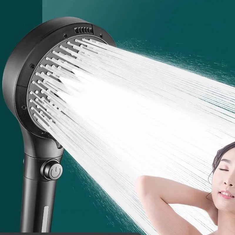 6-Mode Filtered Handheld Shower Head Set with 1.5m Hose
