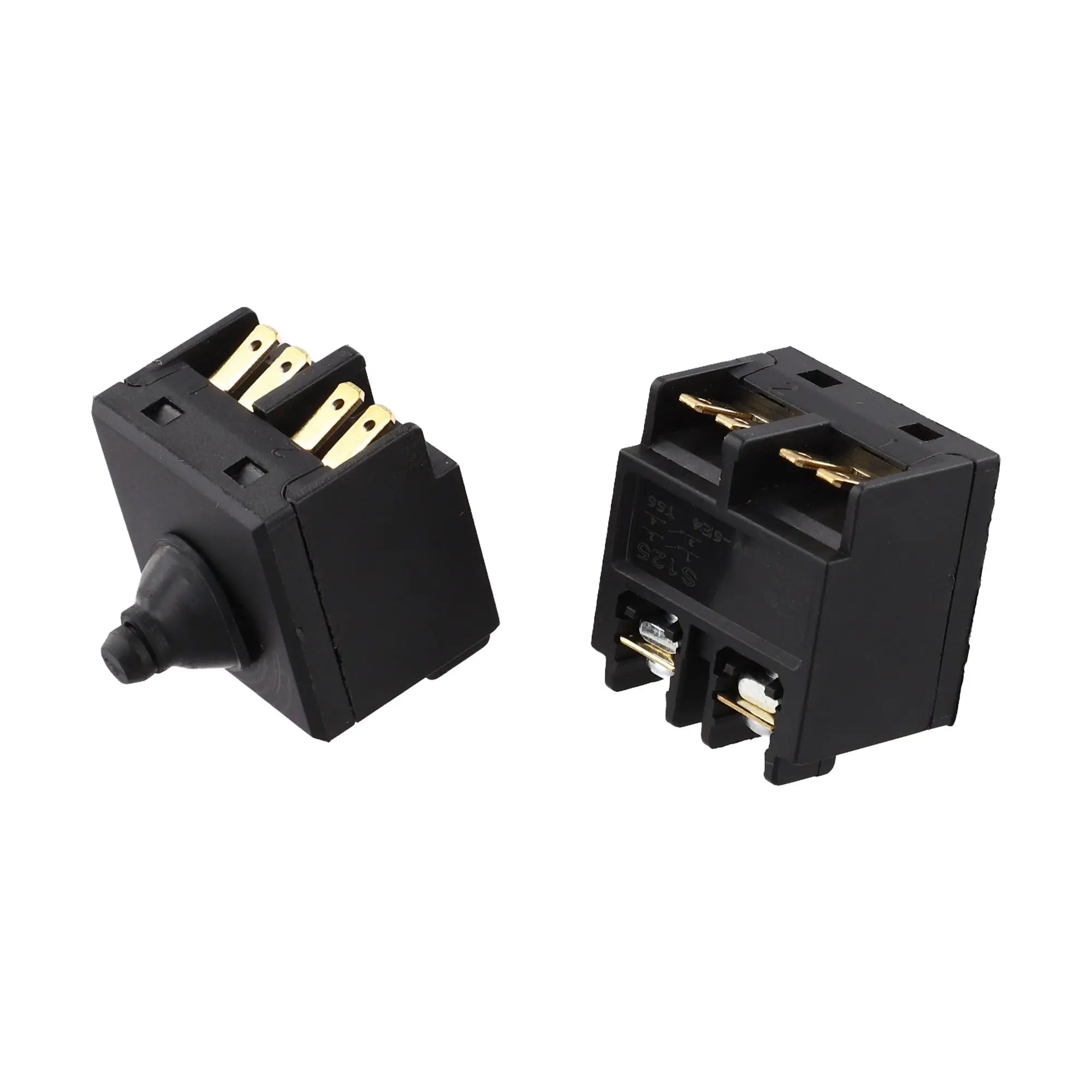 2Pcs Angle Grinder Switch Push Button Switch Speed Control Switches 2.5x2.5cm For Angle Grinder 100 Polisher Power Tool Oasis Select