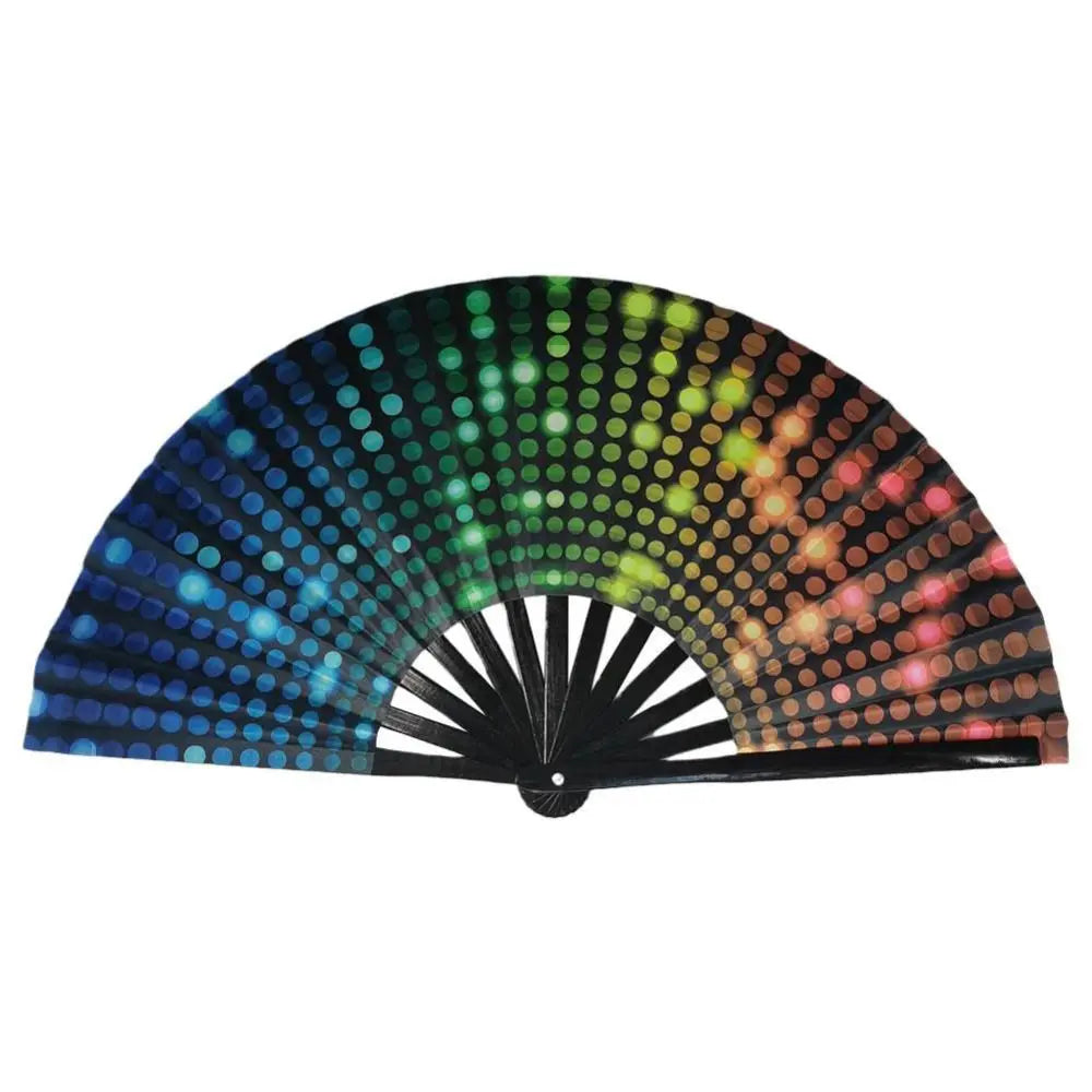 1 pcs Exiquisite Cartoon Summer Gift Bamboo Wooden Cat Patterns Folding Fan Home Decoration Fan Crafts Silk Fan Oasis Select no.11