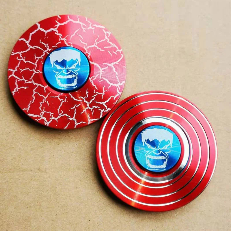 Finger Spinner Shield Aluminum Alloy Fidget Spinner Stress Relief Toy Spinner Oasis Select Burgundy