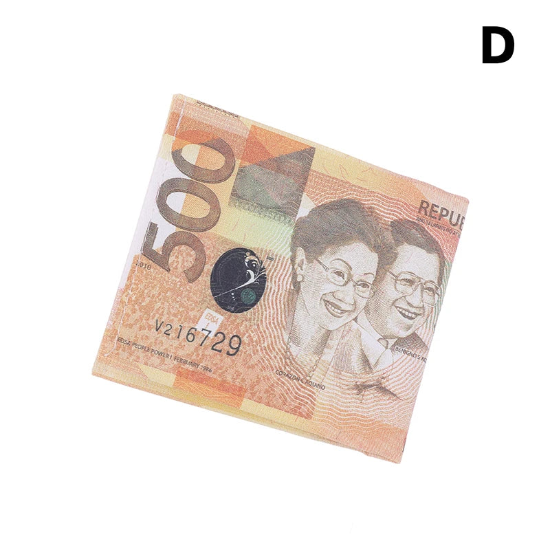 Slim Canvas Print Wallet – Unisex Bifold Card & Cash Holder Canvas Bifold Wallet Oasis Select Philippine P500