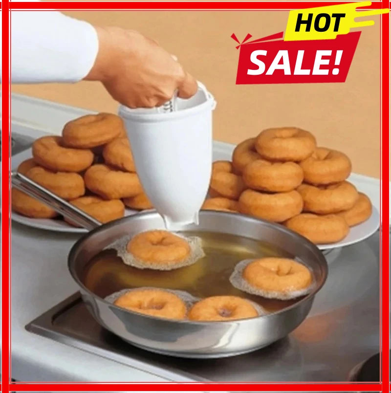 DIY Confectionery Pastry Baking Tools Donut Maker Dispenser Donut Making Artifact Creative Dessert MoldKitchen Gadget Bakeware Oasis Select