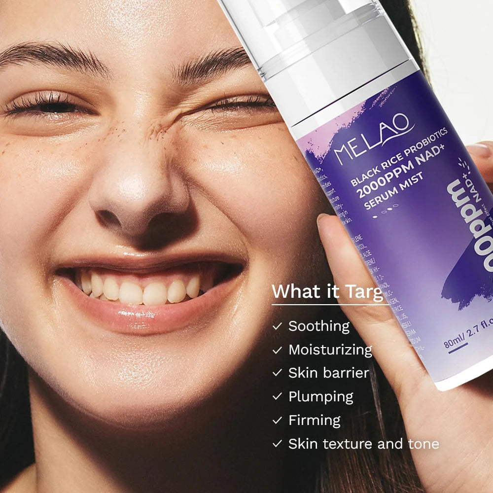 Black Rice Probiotics NAD+ Barrier Essence – Plumping Face Serum