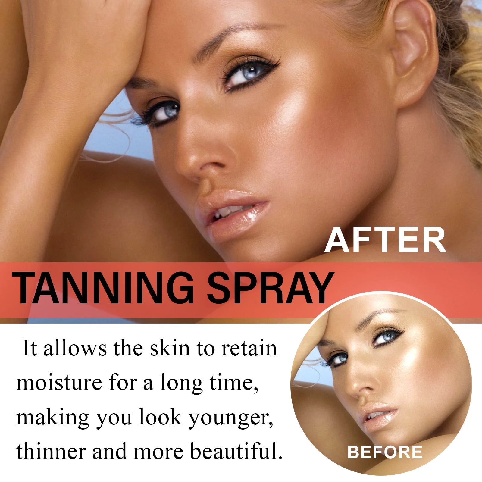 Tanning-Enhancing Mousse: Body Tanning-Enhancing for Wheatish Complexion, Moisturizing, Deeply Nourishing, Post-Sun Repair Cream Oasis Select