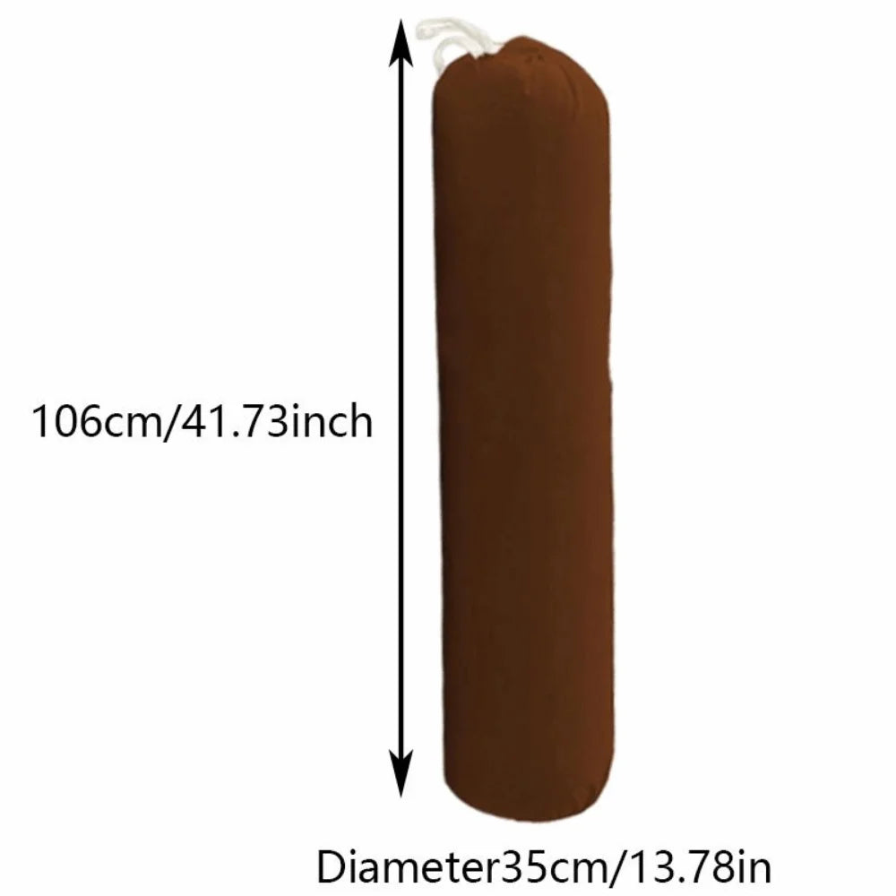 Cylindrical Bolster Pillowcase 106x35cm | Washable Cover