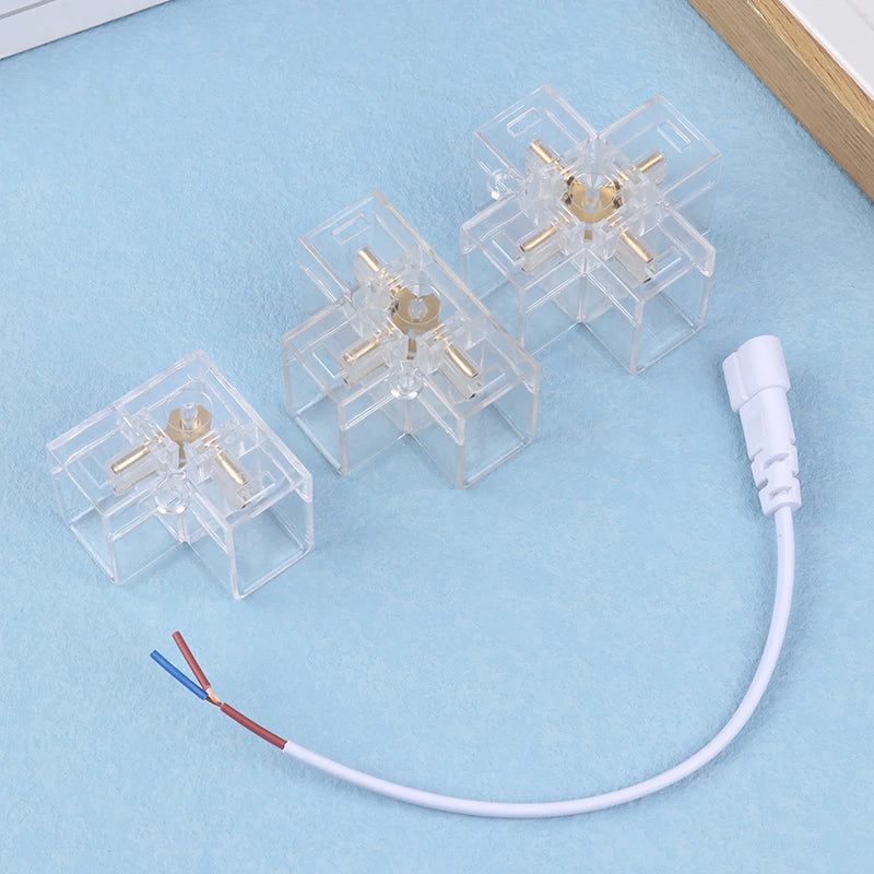 Hexagon LED Light Splicing Connector & Cable | Workshop Garage