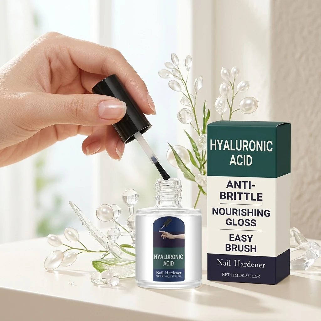 Plant-Based Nail Hardener Repair Nails Gloss Help Enhance Growth Nails Strengthener Protect Hand Foot Thin Nail Treatment Drops Oasis Select
