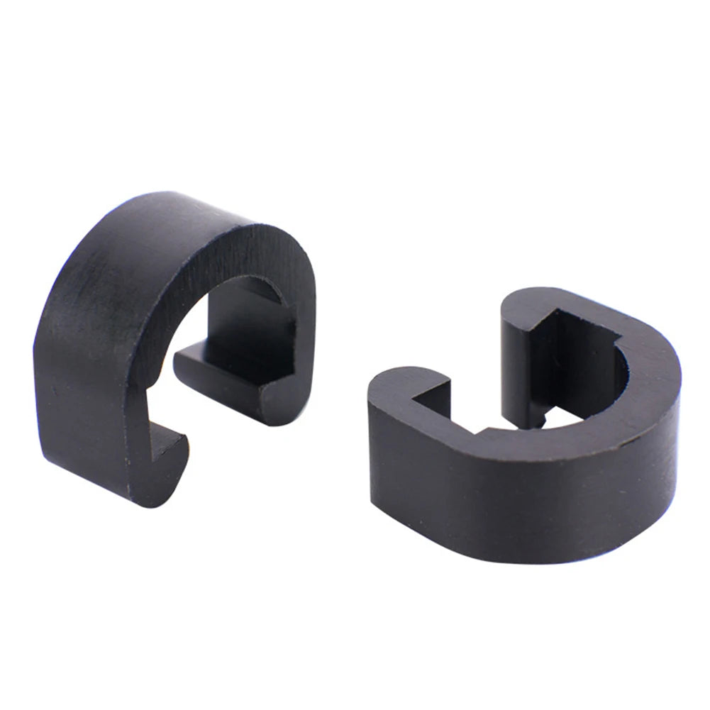 10pcs Bike Shift Brake Cable Buckle Brake Gear Line C-Clips Housing Hose Tube U Shaped Clamp Bicycle Accessories Oasis Select