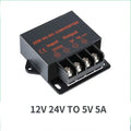 12V 24V to 5V 3A-100A Regulator Power Supply Buck Voltage Reducer Voltage Converter DC Converter Car LED Step Down Reducer Oasis Select 12V 24V TO 5V 5A
