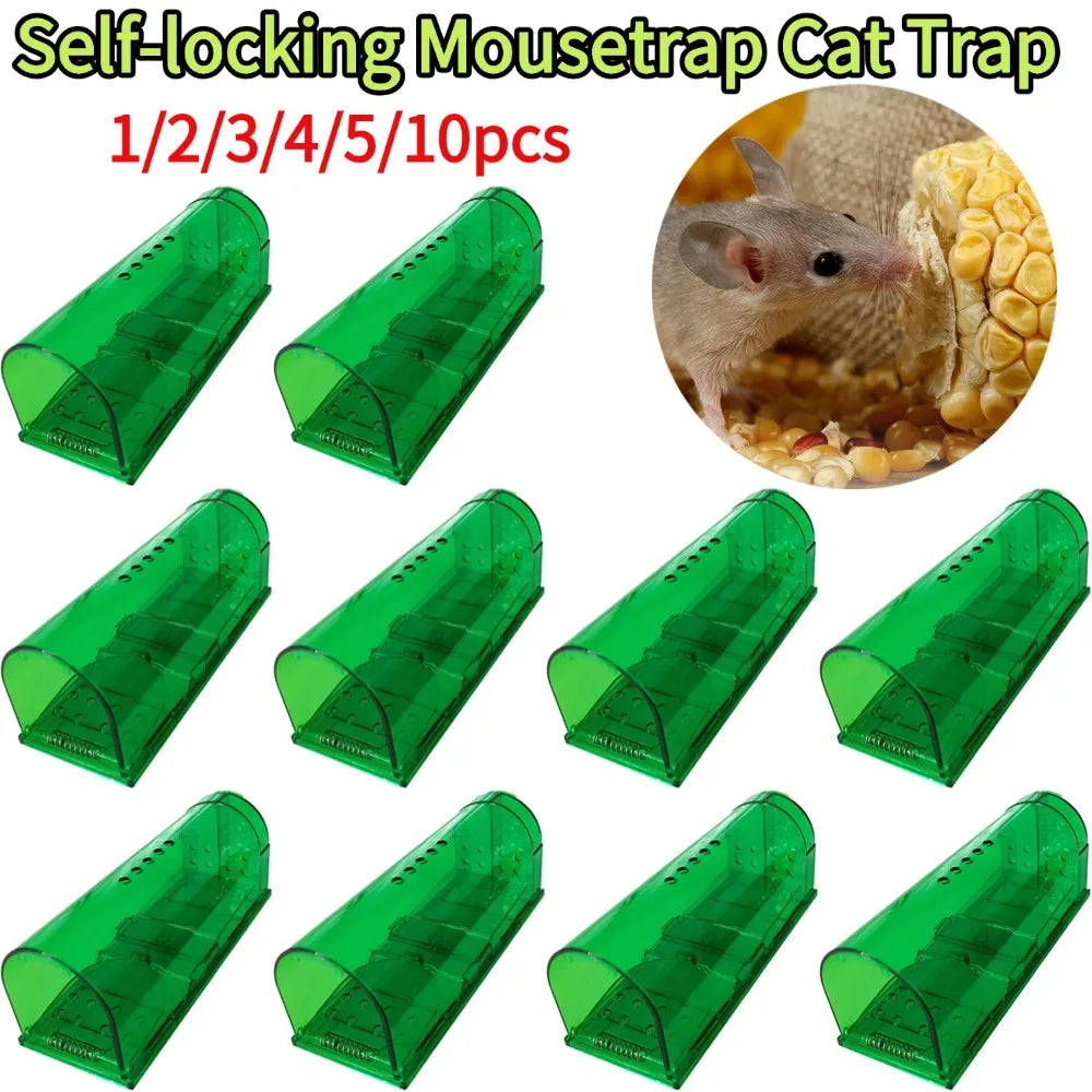 Powerful Mouse Trap Safe Pet Child Friendly Eco Non Toxic Durable Reusable Easy Setup Quick Catch Home Garage Effective Control Oasis Select